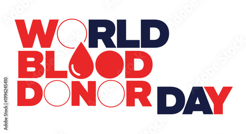 World Blood Donor Day awareness campaign.