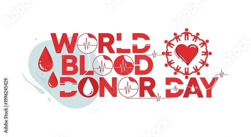 World Blood Donor Day awareness campaign.