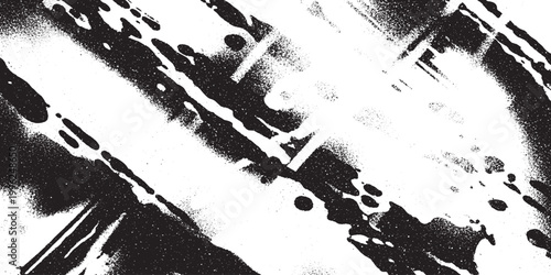 Black and white spray paint splatter texture overlay with brush stroke fine art paint drips spray can abstract background splatter abstract background distressed artistic graffiti creative