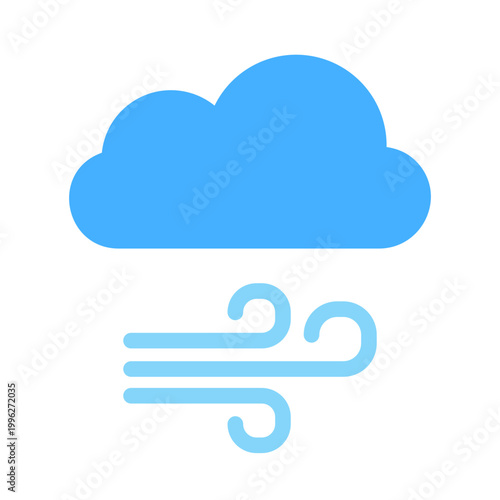 Wind color icon