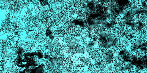 Vector Abstract close-up view of textured rock formations in tones of blue and black, the highlighting natural patterns and geological features.