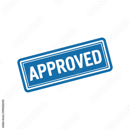blue, approved, stamp, rubber, seal, check, validation, verification, icon, symbol, mark, sign, approval, checkmark, validated, confirmed, accepted, official, endorsed, verified, graphic, illustration