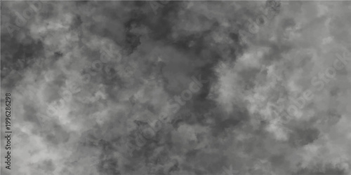 Abstract moody grey cloudscape texture, textured surface dark clouds in an airy and nebulous atmosphere.