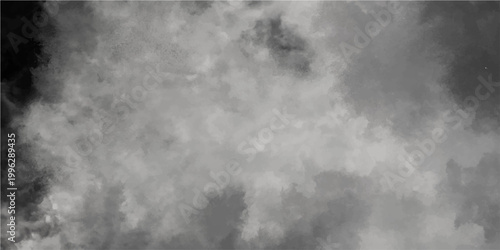 Vector Abstract monochrome clouds evoke a sense of atmospheric depth. A study in tonal variations, the whispers of change and the sublime. 