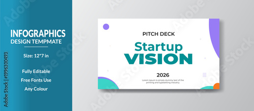Infographics design template