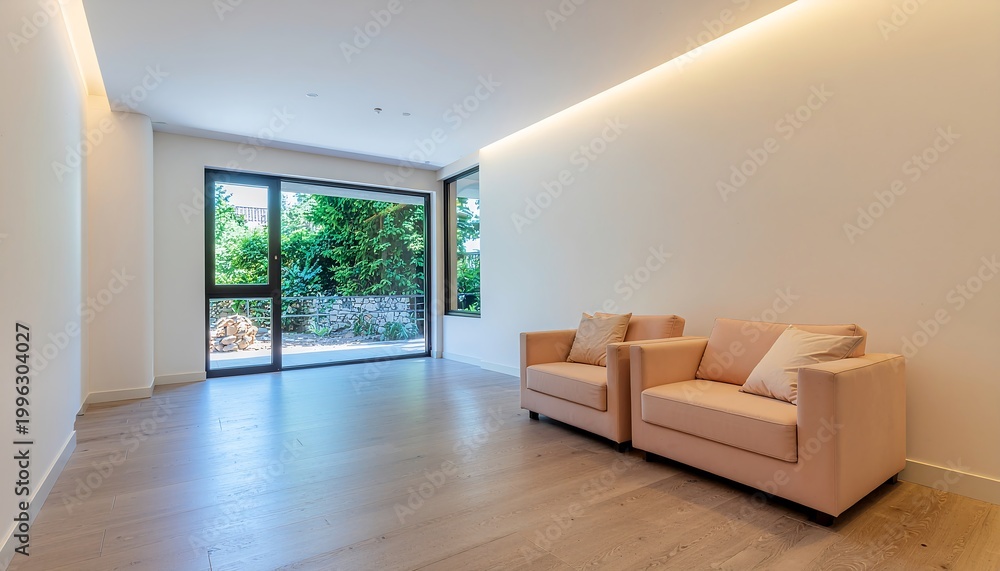 Fototapeta premium Modern living room interior design.
