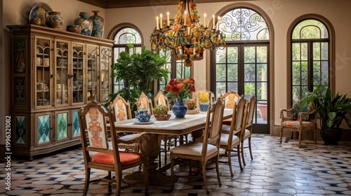 interior of a restaurant