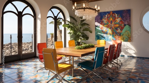 interior of a restaurant