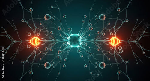 Neural Pathway AI Agent Synaptic Network 