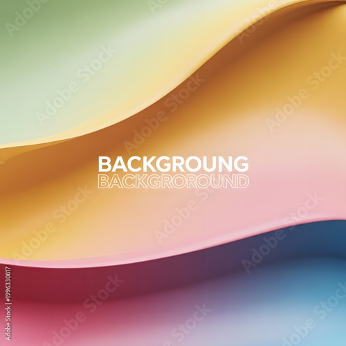 Soft gradient background with text overlay