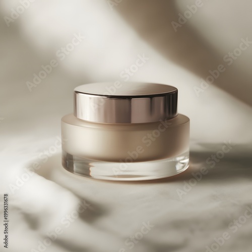 Close-up of makeup compact with green eyeshadow