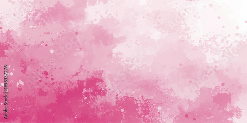 Abstract pink watercolor grunge textured paper background with vintage worn paint, pastel tones, rough aged surface illustration