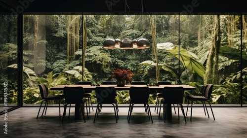 table and chairs