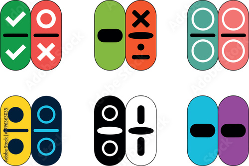 Colorful tic tac toe skateboards a playful design collection