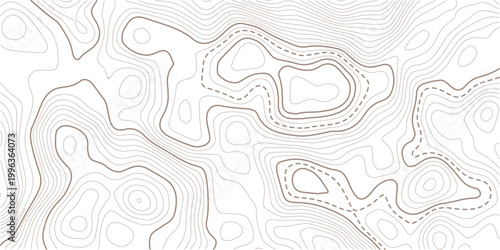 abstract diagram discovery topographic map banner texture background. Modern design with White background with topographic wavy pattern design. Abstract vector illustration.
