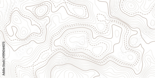 abstract diagram discovery topographic map banner texture background. Modern design with White background with topographic wavy pattern design. Abstract vector illustration.
