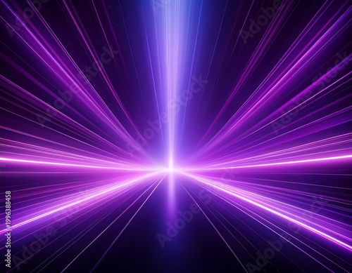 luminous purple energy streak radiant optical flare glowing light ray ethereal illumination strip spectral beam effect