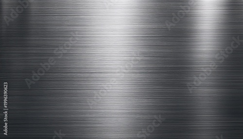 shiny brushed aluminum magnesium alloy texture silver metal hairline finish gray metallic background