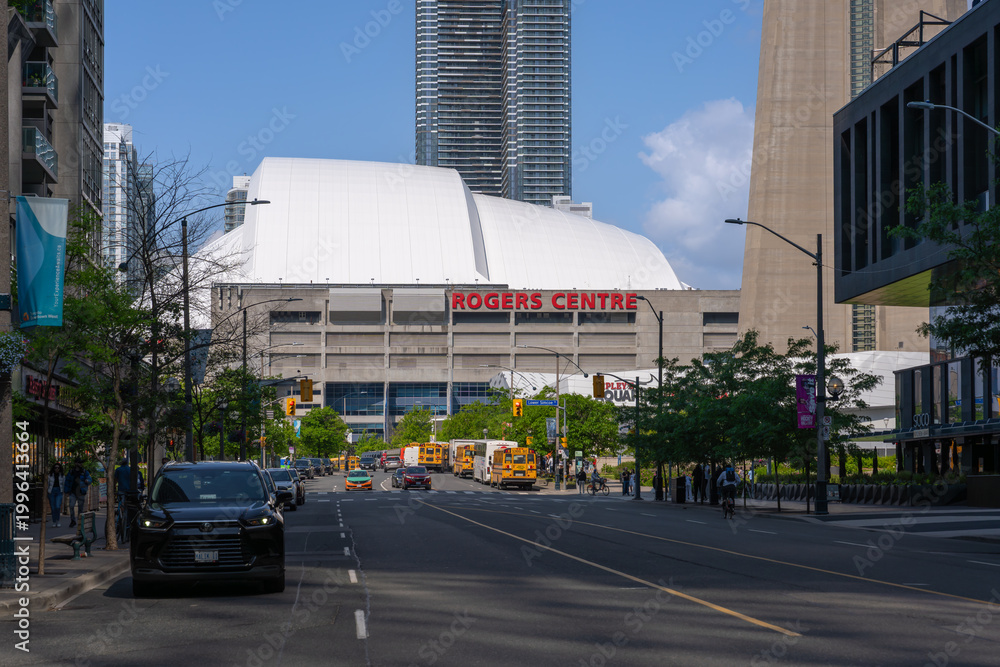 Fototapeta premium Rogers Centre Stadium - Toronto, Ontario, Canada