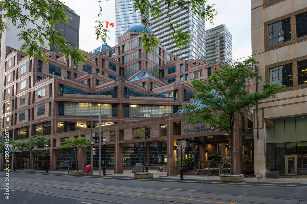 Fototapeta premium Toronto Police Headquarters - Toronto, Ontario, Canada