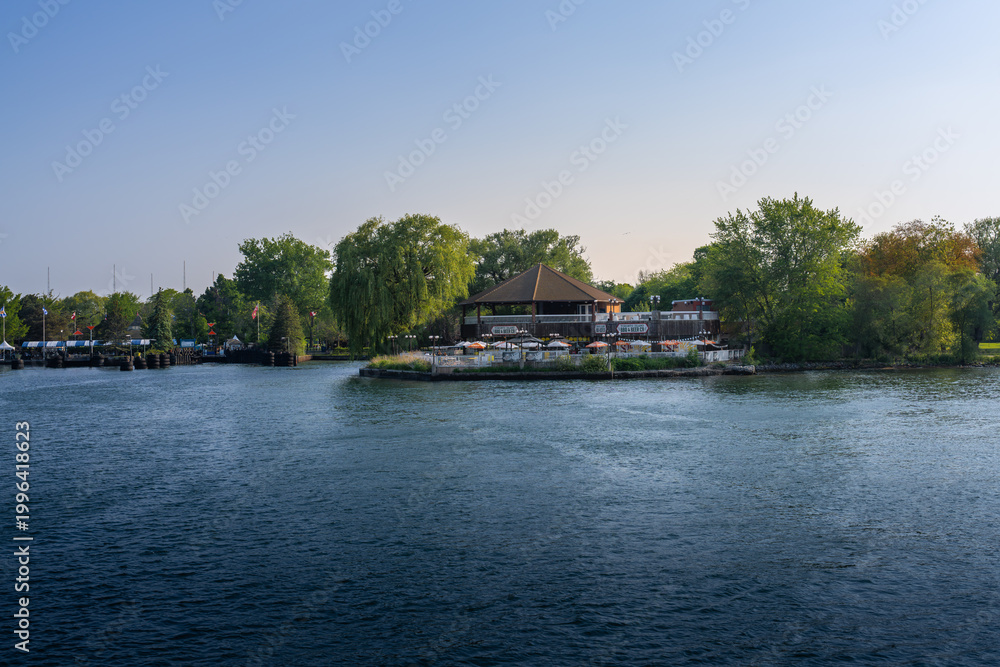 Fototapeta premium Centre Island in Toronto Islands - Toronto, Ontario, Canada