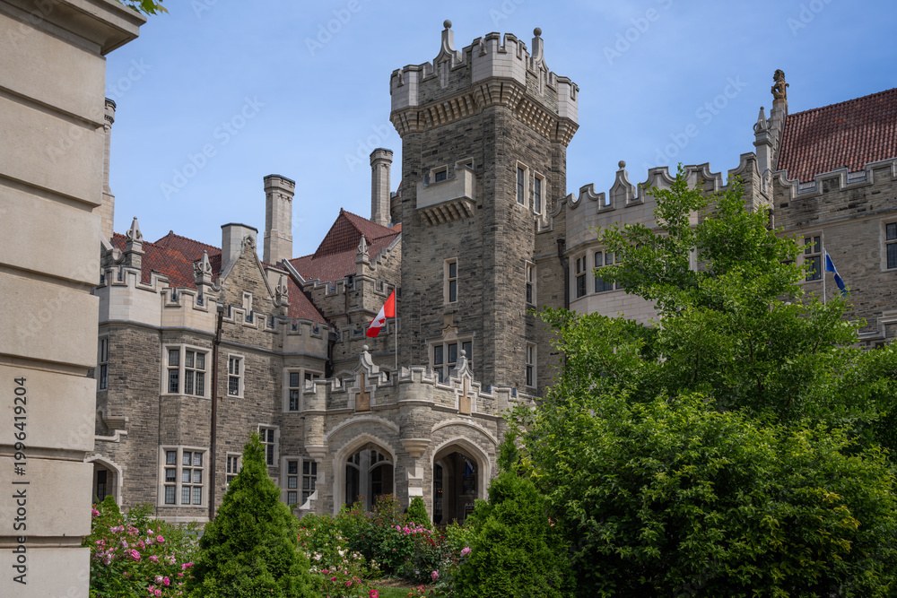 Fototapeta premium Casa Loma Castle - Toronto, Ontario, Canada