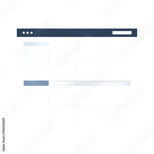 Navigation bar with three dots.