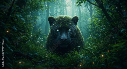 portrait of a leopard