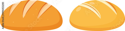 Each with characteristic scoring on top, are presented side-by-side against a clean white background