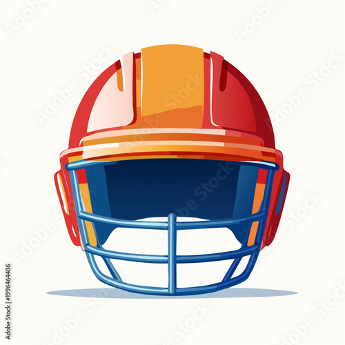 Sports Helmet with Face Mask