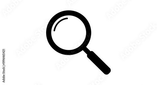 Magnifying glass search icon