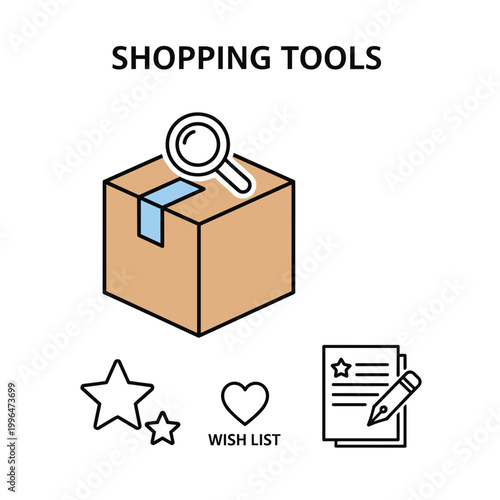 Brown Cardboard Delivery Box Package.