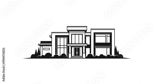 Modern House Architecture Design Exterior.