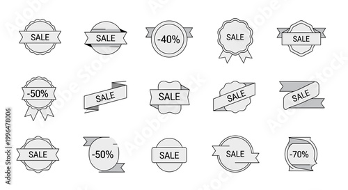 Sale Discount Labels and Badges 1.