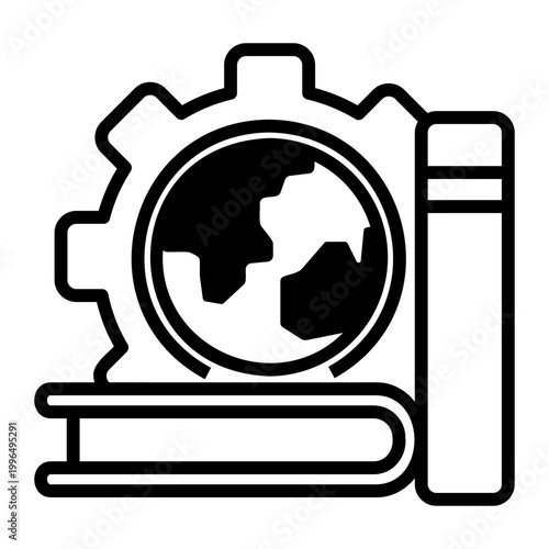 encyclopedia Line Icon