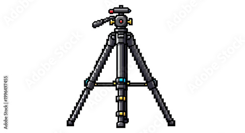Professional Black Tripod for Photography and Videography.