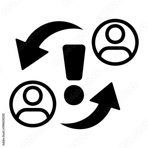 relationship Line Icon