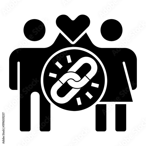 relationship Solid icon