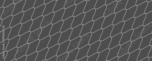 Net pattern. Rope net vector silhouette. Soccer, football, volleyball, tennis and tennis net pattern. Fisherman hunting net rope texture or pattern.