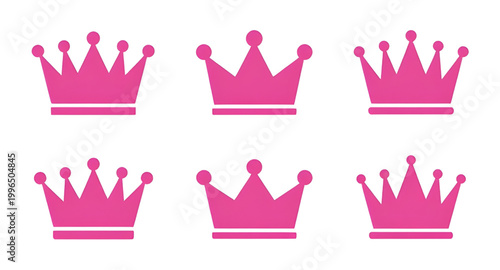 pink princess crown, royal tiara graphic, cute crown icon, decorative princess tiara, fairy tale crown, feminine royal design, queen crown illustration, elegant pink tiara, cartoon princess crown, gir