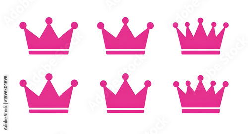 pink princess crown, royal tiara graphic, cute crown icon, decorative princess tiara, fairy tale crown, feminine royal design, queen crown illustration, elegant pink tiara, cartoon princess crown, gir