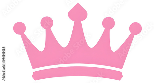 pink princess crown, royal tiara graphic, cute crown icon, decorative princess tiara, fairy tale crown, feminine royal design, queen crown illustration, elegant pink tiara, cartoon princess crown, gir