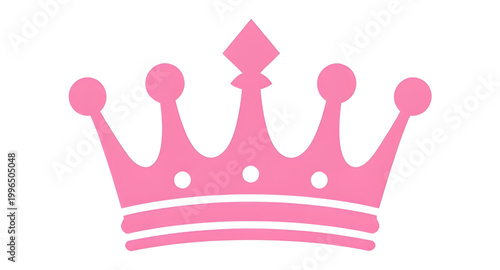 pink princess crown, royal tiara graphic, cute crown icon, decorative princess tiara, fairy tale crown, feminine royal design, queen crown illustration, elegant pink tiara, cartoon princess crown, gir