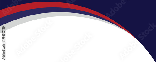 Abstract curved stripes red and blue racing background illustration eps 10