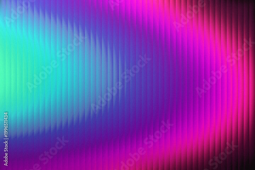Fotografía Vibrant Wave of Color: A mesmerizing interplay of vibrant hues creating an abstract composition