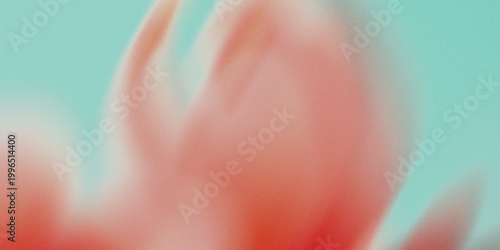 Foto Abstract Flora: A delicate dance of colors and forms, where abstract petals softly blend against an ethereal backdrop, whispering of nature's beauty and artistic inspiration