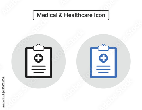 Clipboard Healthcare Medical Icon