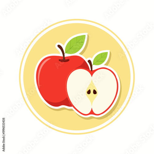 Red Apples Illustration