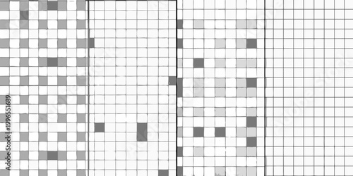 subtle gray plaid pattern over fine grid