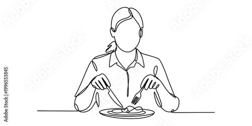 Man sitting and dreaming about driving a fast luxury sports car continuous line drawing Vector, illustration